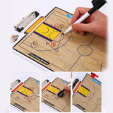 Maxbell Ball Coaching Board Reusable Sports with Marker Pen for Training Competition Basketball