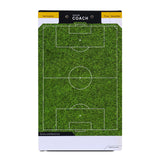 Maxbell Ball Coaching Board Reusable Sports with Marker Pen for Training Competition Lawn Soccer