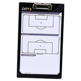 Maxbell Ball Coaching Board Reusable Sports with Marker Pen for Training Competition Lawn Soccer
