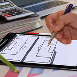 Maxbell Ball Coaching Board Reusable Sports with Marker Pen for Training Competition Lawn Soccer