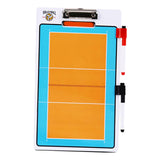 Maxbell Ball Coaching Board Reusable Sports with Marker Pen for Training Competition Volleyball