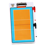 Maxbell Ball Coaching Board Reusable Sports with Marker Pen for Training Competition Volleyball