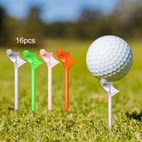 Maxbell 16 Pieces Golf Tees Improve Golf Distance Precision 10 Degree Golf Ball Tees