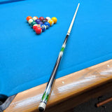 Maxbell Pool Cue Stick Nine Ball Pool Cue Lightweight Cue Holder Billiard Cue Sticks Green
