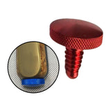 Maxbell Billiard Bumper Durable Cue Bottom Protection Plug Accessories for Equipment Red