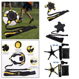 Maxbell Soccer Trainer Football Training Belt Solo Practice Solo Soccer Kick Trainer Yellow