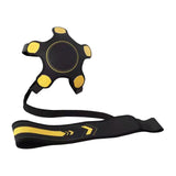 Maxbell Soccer Trainer Football Training Belt Solo Practice Solo Soccer Kick Trainer Yellow