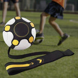 Maxbell Soccer Trainer Football Training Belt Solo Practice Solo Soccer Kick Trainer Yellow