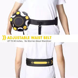 Maxbell Soccer Trainer Football Training Belt Solo Practice Solo Soccer Kick Trainer Yellow