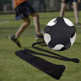 Maxbell Soccer Trainer Football Training Belt Solo Practice Solo Soccer Kick Trainer Black