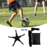 Maxbell Soccer Trainer Football Training Belt Solo Practice Solo Soccer Kick Trainer Black Set