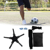 Maxbell Soccer Trainer Football Training Belt Solo Practice Solo Soccer Kick Trainer Black Set