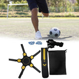 Maxbell Soccer Trainer Football Training Belt Solo Practice Solo Soccer Kick Trainer Yellow Set