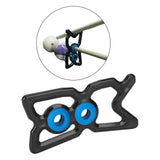 Maxbell Billiards Cue Bridge Head Snooker Pool Cue Rack for Party Indoor Competition