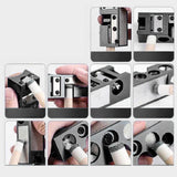 Maxbell Pool Cue Tip Repair Tool Multifunctional Durable Billiard Pool Cue Tip Tools