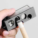 Maxbell Pool Cue Tip Repair Tool Multifunctional Durable Billiard Pool Cue Tip Tools