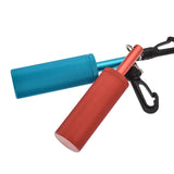 Maxbell Scuba Rattle Stick with Clip Loudest with Hook Handheld Diving Pointer Stick Blue