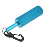 Maxbell Scuba Rattle Stick with Clip Loudest with Hook Handheld Diving Pointer Stick Blue