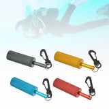 Maxbell Scuba Rattle Stick with Clip Loudest with Hook Handheld Diving Pointer Stick Blue