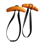 Maxbell 2 Pieces Tranining Grip Handles Pull up Grips for Home Bodybuilding Home Gym