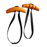 Maxbell 2 Pieces Tranining Grip Handles Pull up Grips for Home Bodybuilding Home Gym