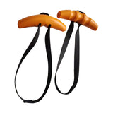 Maxbell 2 Pieces Tranining Grip Handles Pull up Grips for Home Bodybuilding Home Gym