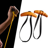 Maxbell 2 Pieces Tranining Grip Handles Pull up Grips for Home Bodybuilding Home Gym