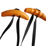 Maxbell 2 Pieces Tranining Grip Handles Pull up Grips for Home Bodybuilding Home Gym