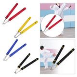 Maxbell Foam Training Nunchucks Comfortable Grip for Martial Arts Taekwondo Wingchun Red