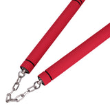 Maxbell Foam Training Nunchucks Comfortable Grip for Martial Arts Taekwondo Wingchun Red