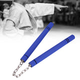 Maxbell Foam Training Nunchucks Comfortable Grip for Martial Arts Taekwondo Wingchun Blue