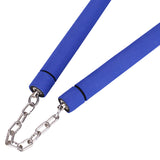 Maxbell Foam Training Nunchucks Comfortable Grip for Martial Arts Taekwondo Wingchun Blue