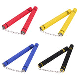 Maxbell Foam Training Nunchucks Toys Soft Tool for Kids Adults Kung Fu Professionals Red