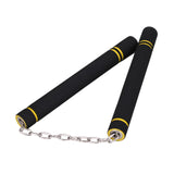 Maxbell Foam Training Nunchucks Toys Soft Tool for Kids Adults Kung Fu Professionals Black