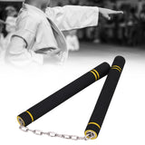 Maxbell Foam Training Nunchucks Toys Soft Tool for Kids Adults Kung Fu Professionals Black