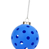 Maxbell 3x Pickleball Ornament Set Key Chains Holder for Wallets Birthday Gifts Keys Blue