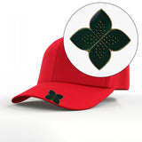 Maxbell Golf Ball Marker Hat Clip Premium Zinc Alloy Golf Accessories for Golf Lover leaf green