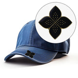 Maxbell Golf Ball Marker Hat Clip Premium Zinc Alloy Golf Accessories for Golf Lover leaf black