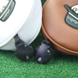 Maxbell 3x Wood Headcover Protector Guard PU Protective Sleeve Golf Club Head Covers Black