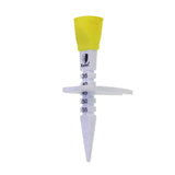 Maxbell Golf Tee Durable 35mm 40mm 45mm 50mm 55mm Golf Ball Holder for Golf Training yellow