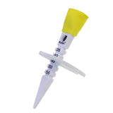 Maxbell Golf Tee Durable 35mm 40mm 45mm 50mm 55mm Golf Ball Holder for Golf Training yellow