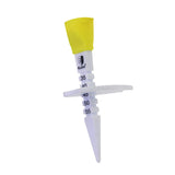 Maxbell Golf Tee Durable 35mm 40mm 45mm 50mm 55mm Golf Ball Holder for Golf Training yellow