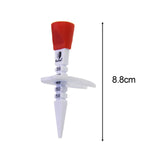 Maxbell Golf Tee Durable 35mm 40mm 45mm 50mm 55mm Golf Ball Holder for Golf Training red