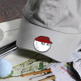 Maxbell Golf Ball Marker Magnetic Hat Clip Zinc Alloy for Men Women Golf Accessories Red 3.4x3.2x1cm