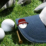 Maxbell Golf Hat Clip Metal Golf Gifts for Men Women Stylish Golf Sports Accessories