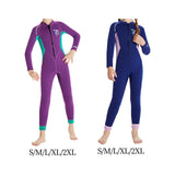 Maxbell Kids Wetsuit 2.5mm Neoprene Nylon for Scuba Snorkeling Kayaking Wave Surfing Purple S