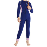 Maxbell Kids Wetsuit 2.5mm Neoprene Nylon for Scuba Snorkeling Kayaking Wave Surfing Navy Blue S