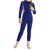 Maxbell Kids Wetsuit 2.5mm Neoprene Nylon for Scuba Snorkeling Kayaking Wave Surfing Navy Blue XXL