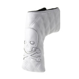 Maxbell Golf Club Head Cover Waterproof Golf Driver Head Covers Golf Club Protectors white L shape