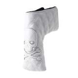 Maxbell Golf Club Head Cover Waterproof Golf Driver Head Covers Golf Club Protectors white L shape